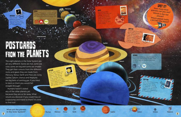 My First Space Atlas: Zoom into Space to explore the Solar System and beyond (Space Books for Kids, Space Reference Book)