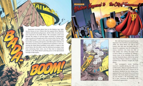 IncrediBuilds: DC Comics: Superman: Daily Planet Deluxe Book and Model Set