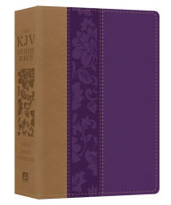 Title: The KJV Study Bible, Large Print [Violet Floret], Author: Christopher D. Hudson