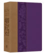 The KJV Study Bible, Large Print [Violet Floret]