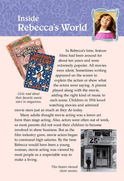 Lights, Camera, Rebecca! (American Girl Beforever Series: Rebecca #2)