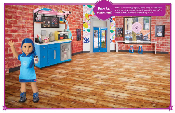 American Girl: Create Your World Sticker Book