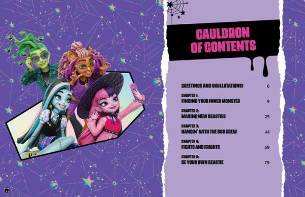 Monster High: My Fangtastic Self: A Guided Journal