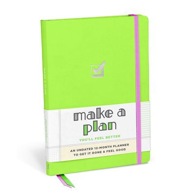 Make a Plan Undated Planner and Weekly Agenda Notebook