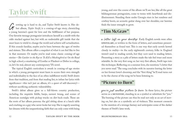 Taylor Swift by the Book: The Literature Behind the Lyrics, from Fairy Tales to Tortured Poets