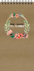 Flora Today and Tomorrow Day Planner