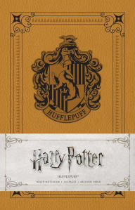 Title: Harry Potter: Hufflepuff Ruled Notebook, Author: Insight Editions