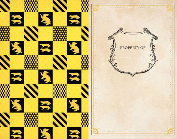 Harry Potter: Hufflepuff Ruled Notebook