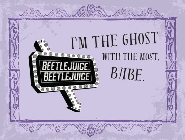 Beetlejuice: Handbook for the Recently Deceased Deluxe Note Card Set (With Keepsake Book Box)