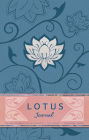 Lotus Hardcover Ruled Journal