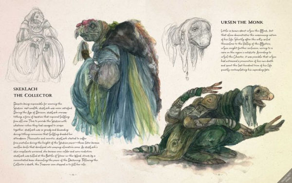 The Dark Crystal Bestiary: The Definitive Guide to the Creatures of Thra (The Dark Crystal: Age of Resistance, The Dark Crystal Book, Fantasy Art Book)