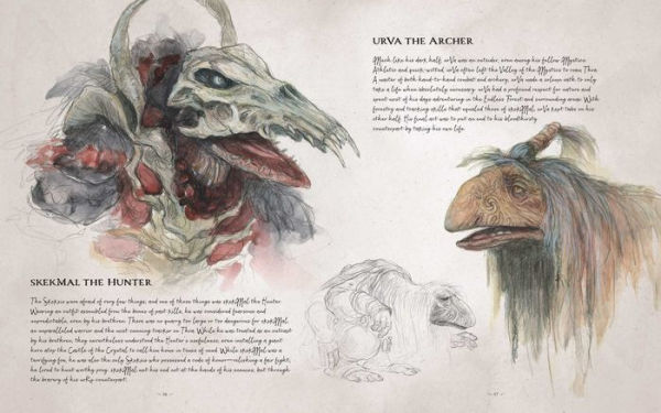 The Dark Crystal Bestiary: The Definitive Guide to the Creatures of Thra (The Dark Crystal: Age of Resistance, The Dark Crystal Book, Fantasy Art Book)