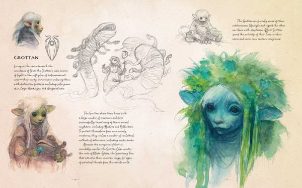 The Dark Crystal Bestiary: The Definitive Guide to the Creatures of Thra (The Dark Crystal: Age of Resistance, The Dark Crystal Book, Fantasy Art Book)