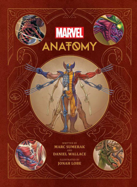 Marvel Anatomy: A Scientific Study of the Superhuman by Marc Sumerak, Jonah  Lobe, Daniel Wallace, Hardcover