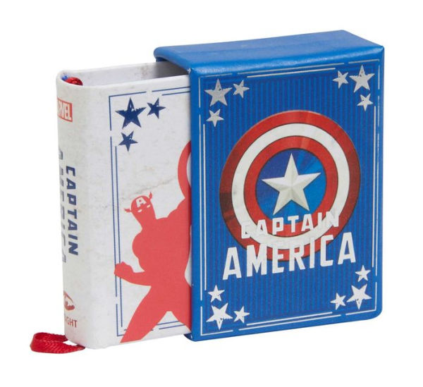 Marvel Comics: Captain America (Tiny Book): Inspirational Quotes From the First Avenger (Fits in the Palm of Your Hand, Stocking Stuffer, Novelty Geek Gift)