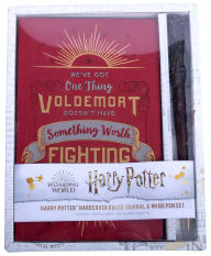 Title: Harry Potter: Harry Potter Hardcover Ruled Journal and Wand Pen Set, Author: Insight Editions