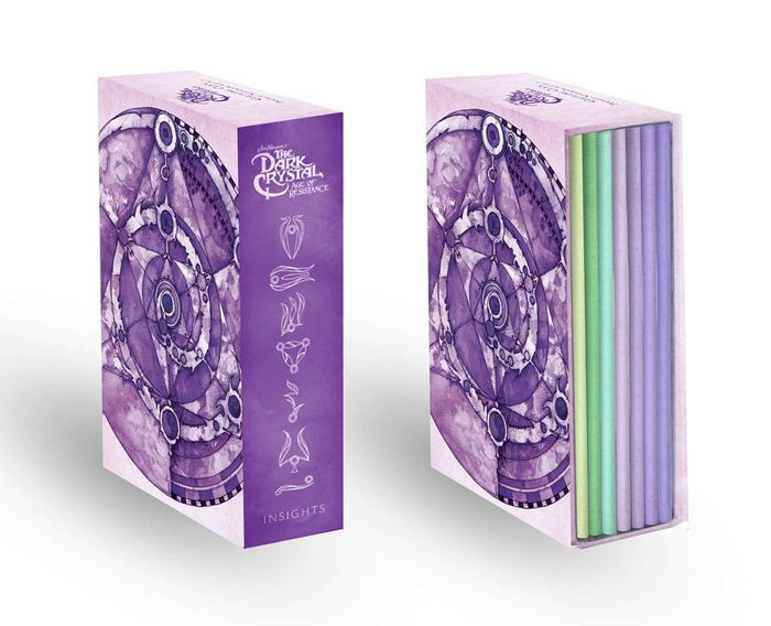 The Dark Crystal: Gelfling Clan Sewn Notebook Boxed Set (Set of 7)|Hardcover