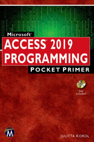 Title: Microsoft Access 2019 Programming Pocket Primer, Author: Julitta Korol