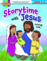 Title: Storytime with Jesus Coloring Book: Coloring & Activity Book (Ages 2-4), Author: Warner Press