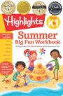 Summer Big Fun Workbook Bridging Grades K & 1: Ready for First Grade at Home, First Grade Summer Workbook with Letters, Reading, Writing, Addition, Subtraction and More