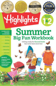 Title: Summer Big Fun Workbook Bridging Grades 1 & 2: Summer Before Second Grade Prep Workbook for Spelling, Reading Comprehension, Language Arts and More, Author: Highlights Learning