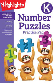 Title: Kindergarten Number Puzzles, Author: Highlights Learning