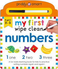 Title: My First Wipe Clean Numbers (Priddy Smart): A fun early-learning book for kids to practice their pen control skills, Author: Roger Priddy