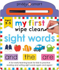 Title: My First Wipe Clean Sight Words, Author: Roger Priddy