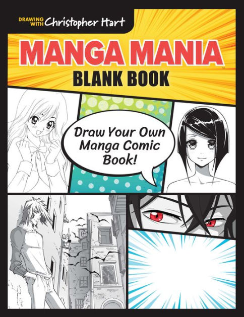 Make Your Own Comic Book For Girls Ages 9-12: Blank Comic Book for