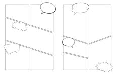 Alternative view 4 of Manga Mania Blank Book: Draw Your Own Manga Comic Book!