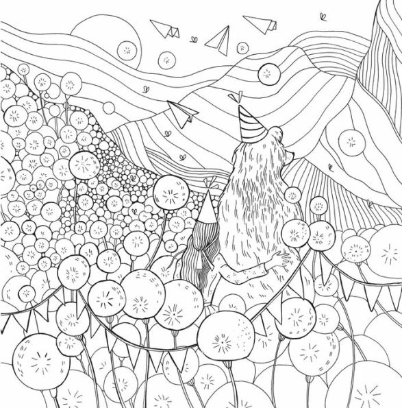 Dreamland: Coloring Whimsical Worlds