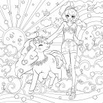 Alternative view 2 of Manga Mania Coloring Book: Over 100 Cute Characters to Color - Manga and Anime Coloring Book for Adults and Kids