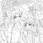 Alternative view 5 of Manga Mania Coloring Book: Over 100 Cute Characters to Color - Manga and Anime Coloring Book for Adults and Kids