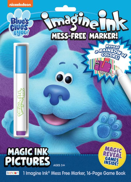 Blue's Clues and You Magic Ink Coloring Book