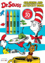 Dr. Seuss Color Book with Crayons
