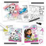 Alternative view 2 of Gabby's Dollhouse Imagine Ink 4-in-1 Activity Box Set