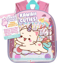 Kawaii Backpack Travel Coloring and Activity Set