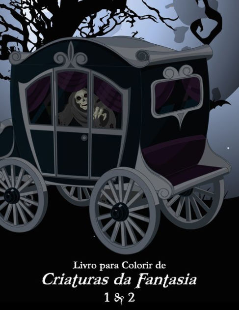  Livro para Colorir de Bruxas 1 (Portuguese Edition