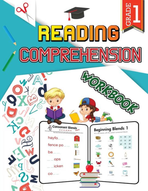 Reading Comprehension Workbook - Grade 1: Activity Book for Classroom