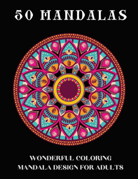 50 Mandalas By Jocelyn Crawford, Paperback 