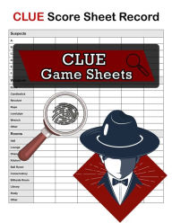 Title: Clue Score Sheet Record, Clue Game Sheets: Clue Classic Score Sheet Book, Clue Scoring Game Record , Clue Score Card, 100 Sheets, Author: NisClaroo