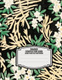 Bamboo Composition Book: Kanji Practice Notebook for School