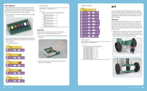 Mastering LEGO® MINDSTORMS: Build Better Robots with Python and Word Blocks