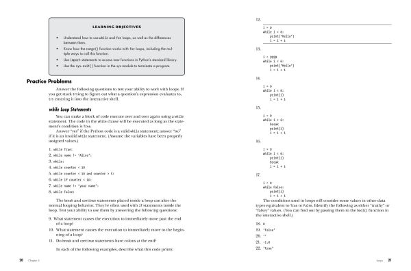 Automate the Boring Stuff Workbook