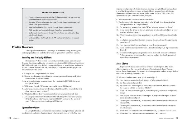 Automate the Boring Stuff Workbook