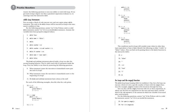 Automate the Boring Stuff Workbook