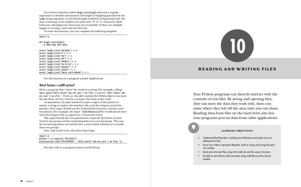 Automate the Boring Stuff Workbook