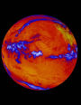College Ruled Lined Paper Notebook: Hot Planet image
