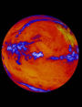 Calligraphy Paper Notebook: Hot Planet image