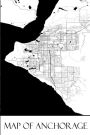 Map of Anchorage: Anchorage Map Travel Vacation Journal, Diary, Booklet, Notebook 6 x 9 With 100 Lined Paper Pages (Alaska Travel & Tourism Guide Accessories) (Volume 1)